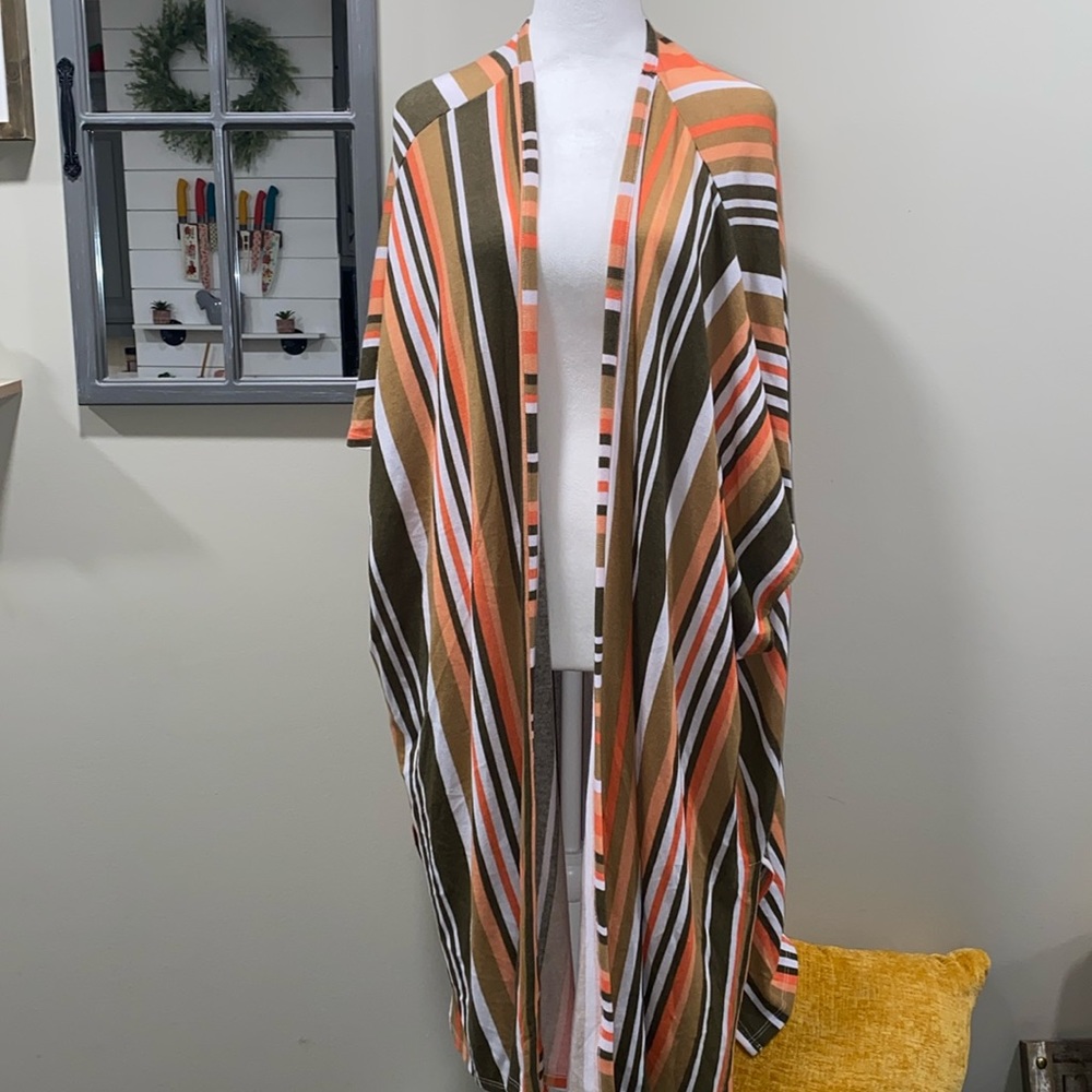 Striped cardigan